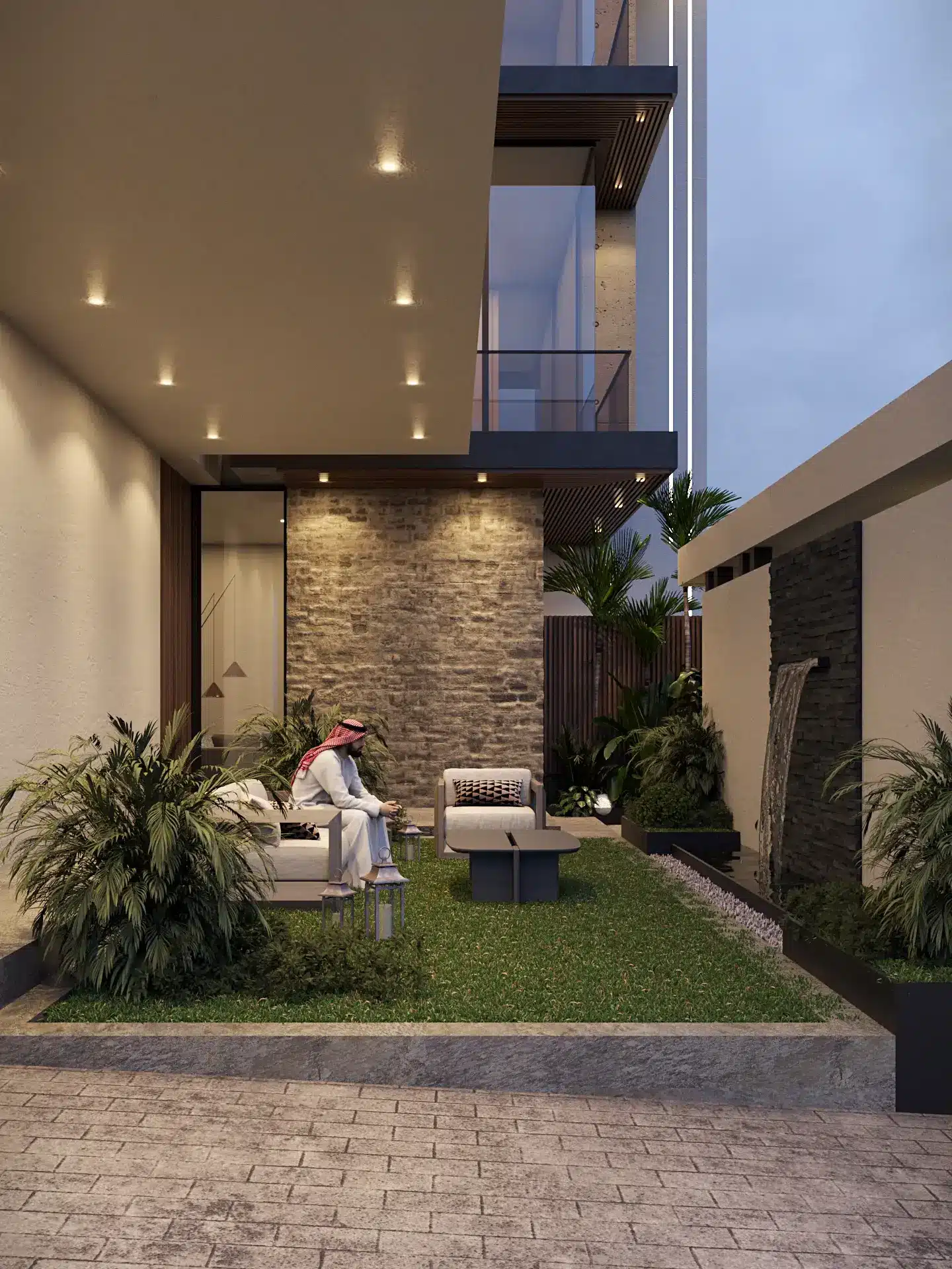 حديقة داخليه 