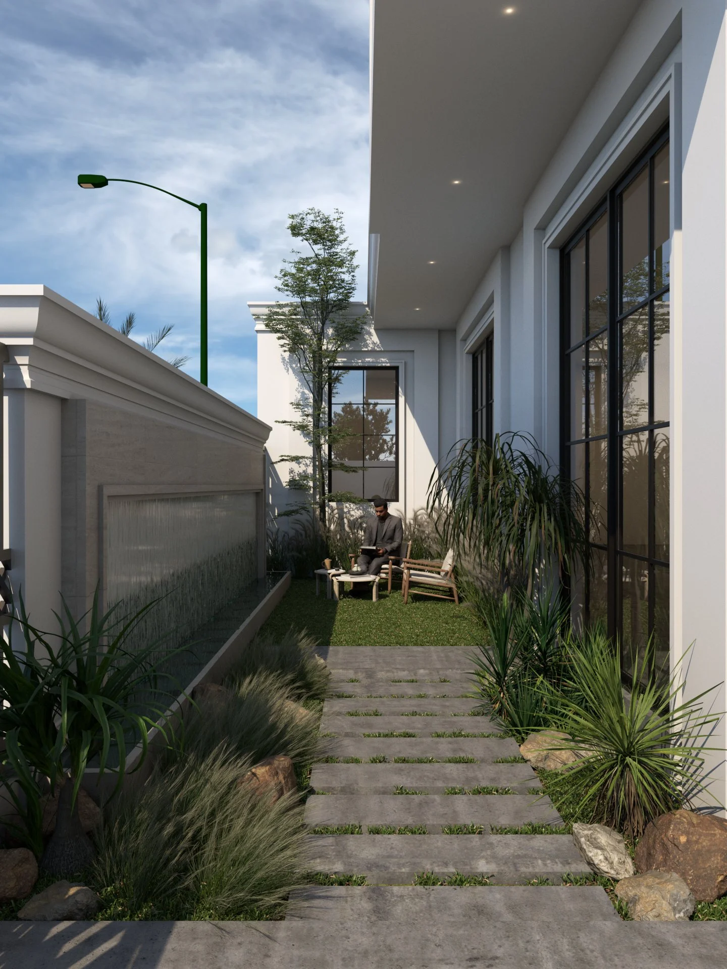 حديقة داخليه 