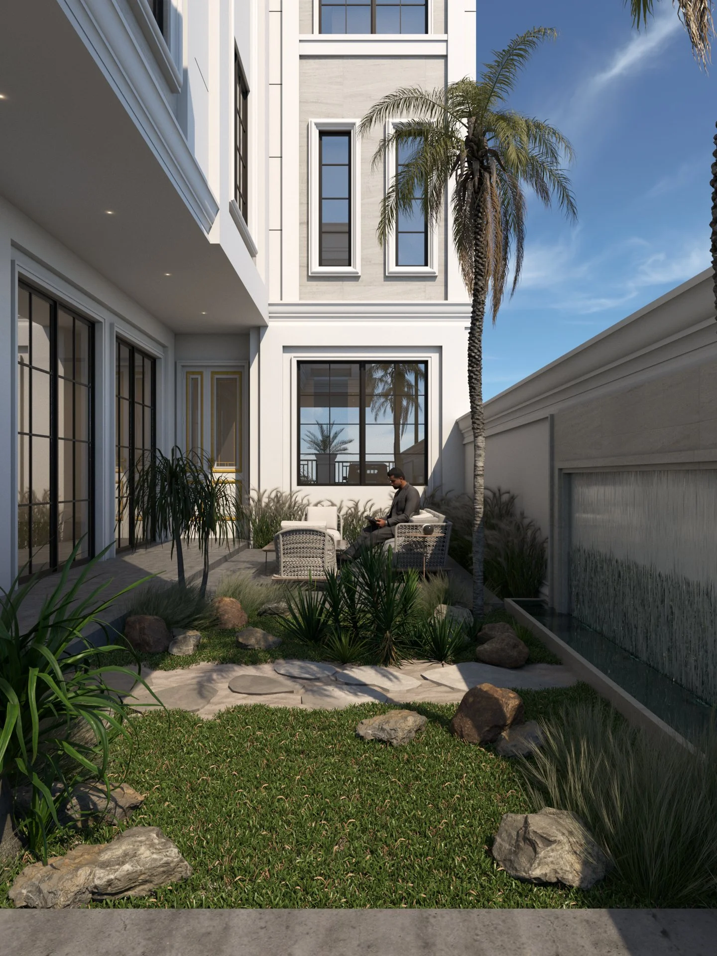 حديقة داخليه 